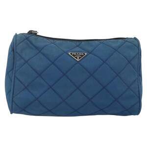 Prada Nylon Pouch Blue
